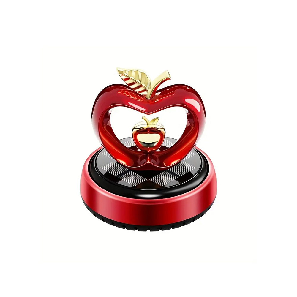 APPLE CAR SOLAR ROTATING DASHBOARD FRAGRANCE