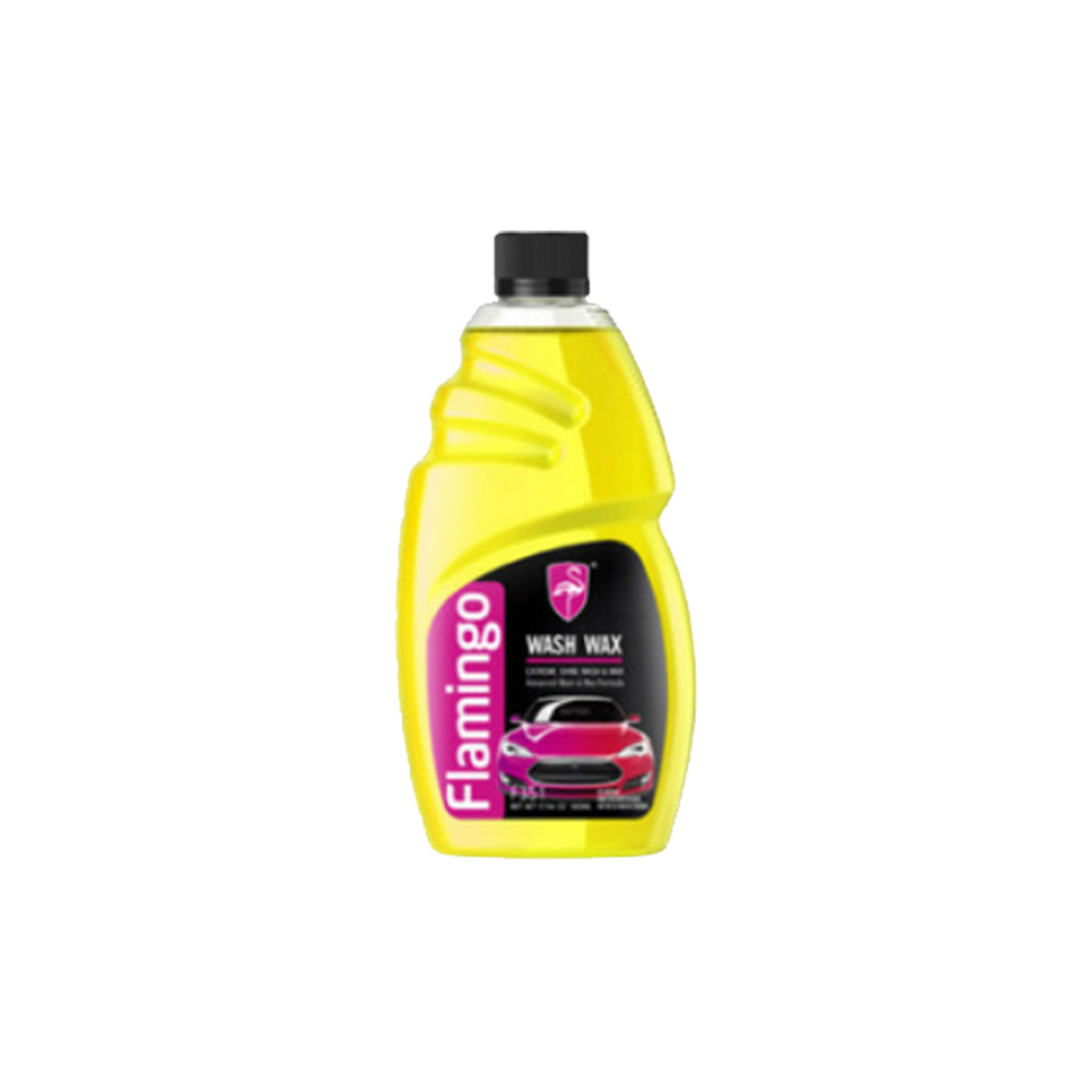 FLAMINGO ULTRA SHINE WASH & WAX SHAMPOO 500ML