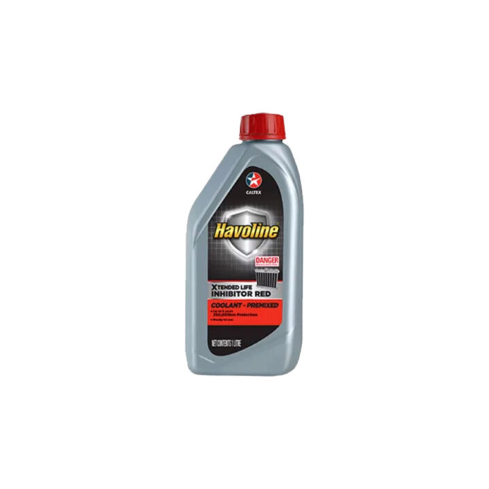 CALTEX HAVOLINE XTENDED LIFE PREMIX RED COOLANT-1L