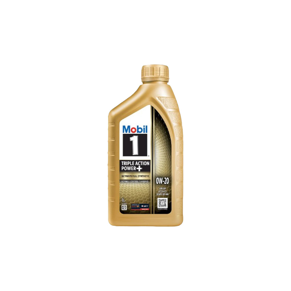 MOBIL1 TRIPLE ACTION POWER FULL SYNTHETIC ENGINE OIL 0W-20 1L