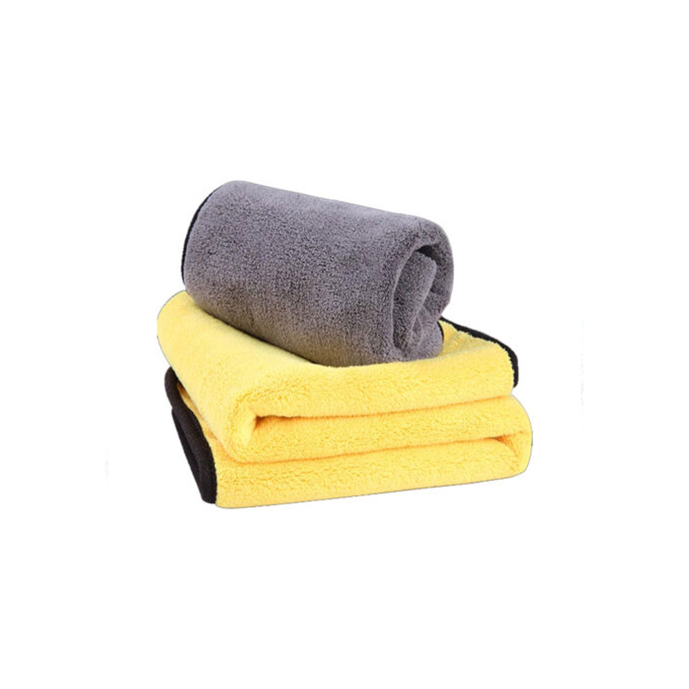 PREMIUM MICROFIBER DOUBLE-SIDED CLEANING TOWEL 16x24