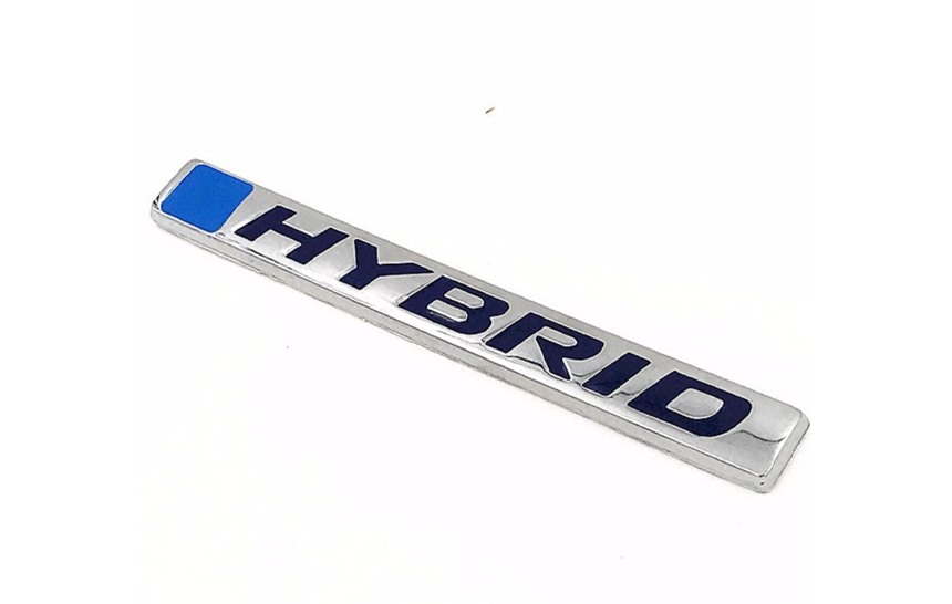 Car Hybrid Sticker Logo Emblem | Grand Shop BD