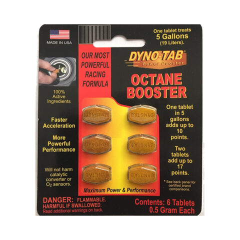 Dyno tab Octane Booster 6 Tab Card