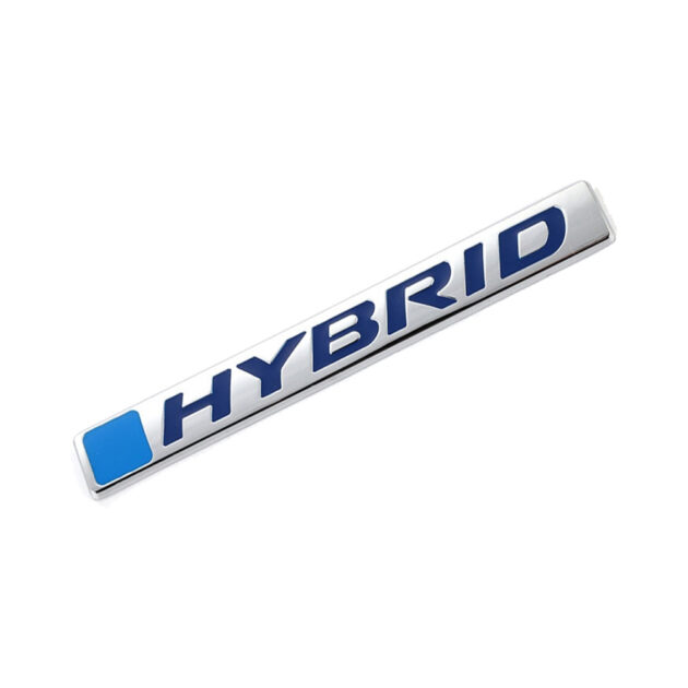 HYBRID STICKER EMBLEM LOGO