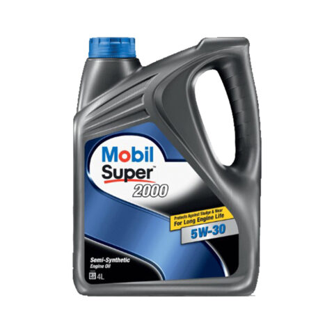 MOBIL SUPER 2000 SEMI SYNTHETIC ENGINE OIL 5W 30