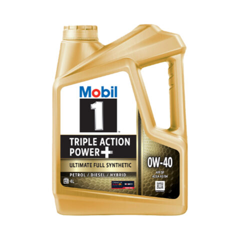 MOBIL1 TRIPLE ACTION POWER ULTIMATE FULL SYNTHETIC ENGINE OIL 0W 40L