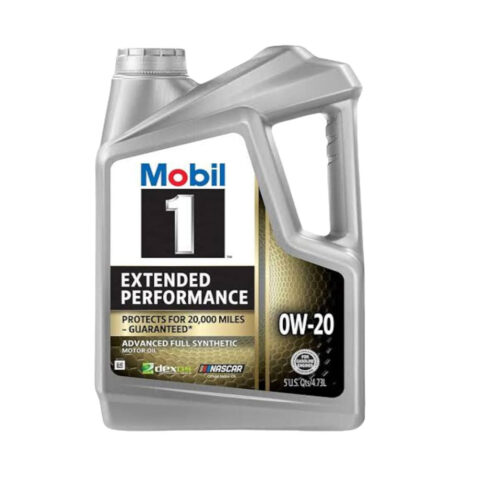 Mobil 1 Extended Performance Full Synthetic Motor Oil 0W 20 for hybrid car