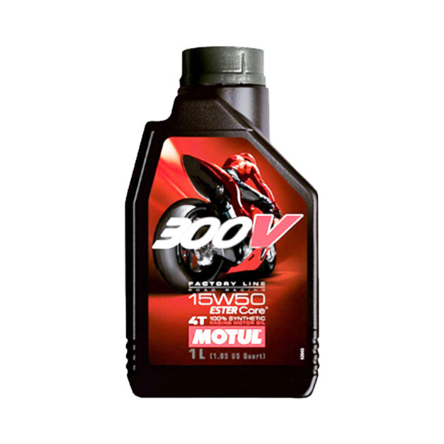 MOTUL 300V FACTORY LINE 100% SYNTHETIC 15W 50