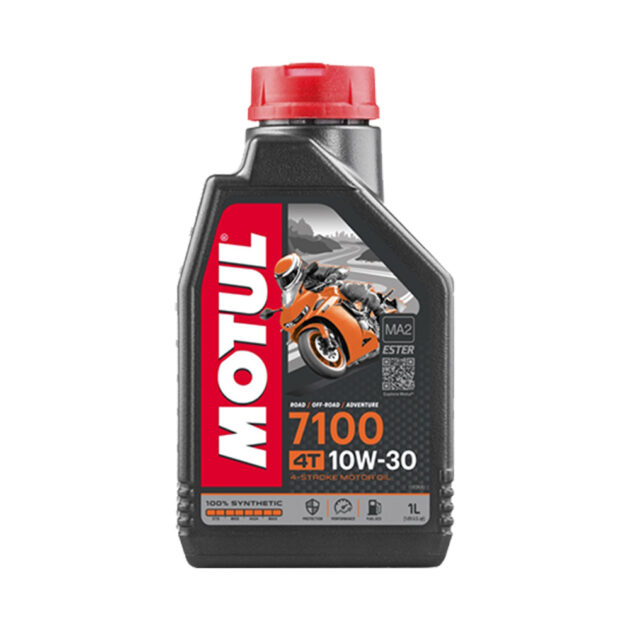 MOTUL FULL SYNTHETIC 4 STROKE MOTOR OIL 7100 4T 10W 30