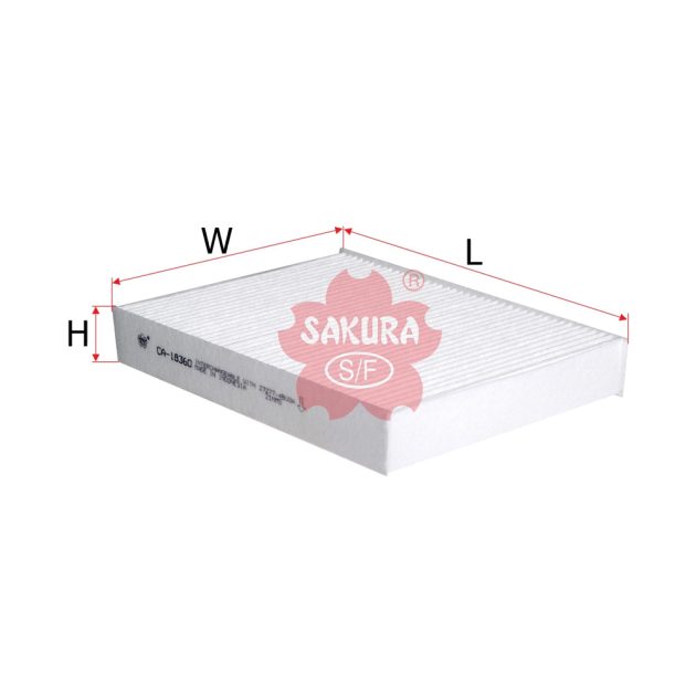 SAKURA AC FILTER FOR NISSAN CA 18360